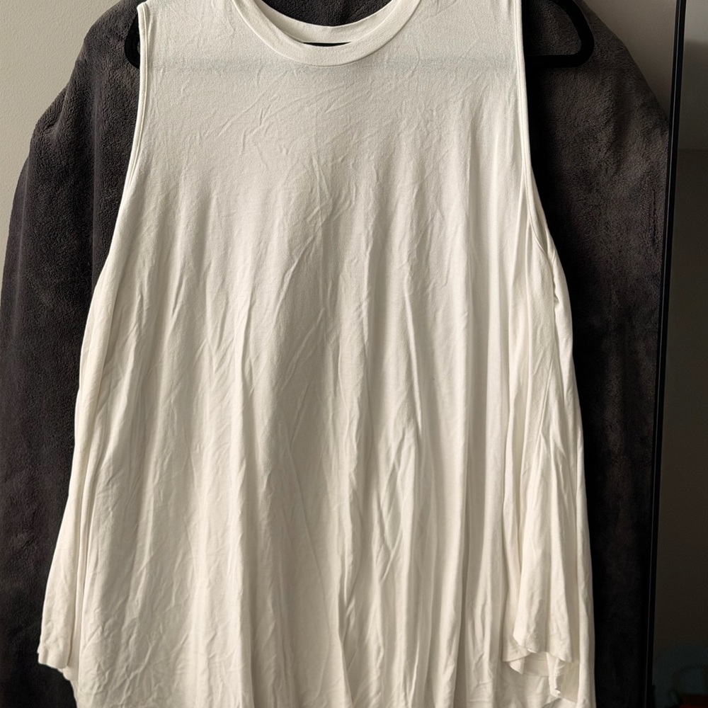 Lane Bryant Classic White Muscle Tee
